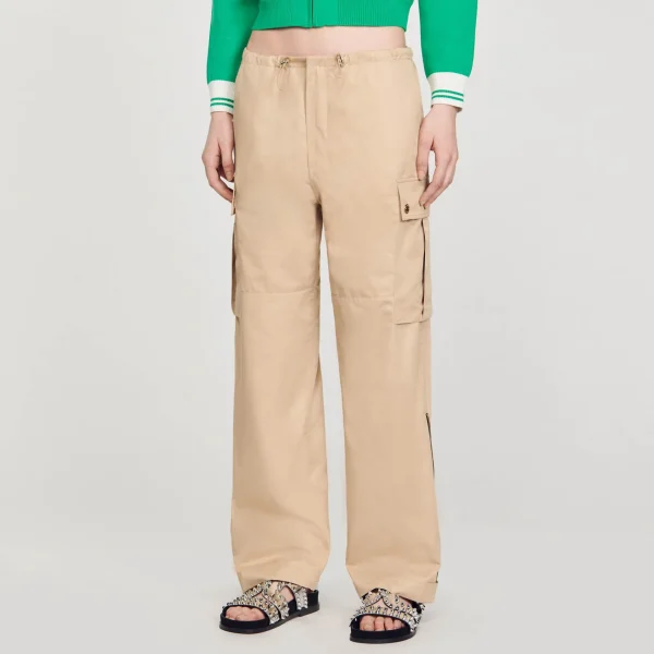 Sandro Paris Calça Cargo-Mulheres Calça