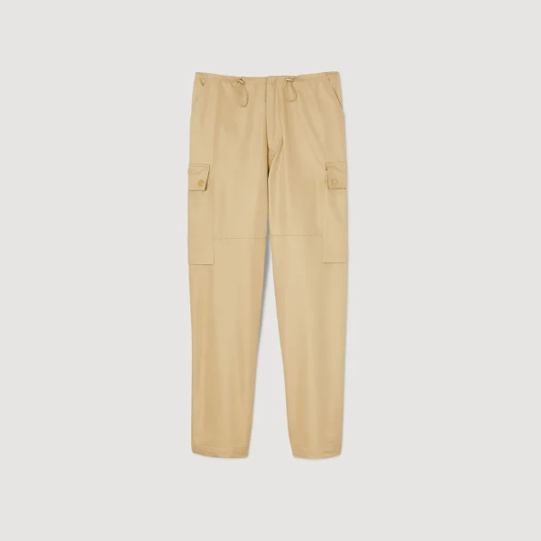 Sandro Paris Calça Cargo-Mulheres Calça