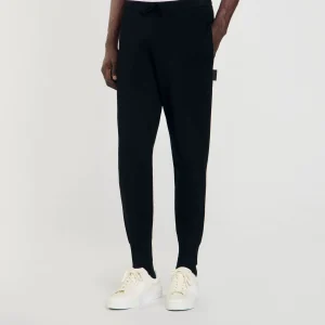 Sandro Paris Calça De Moletom De Malha-Homem Moletons E Jogging
