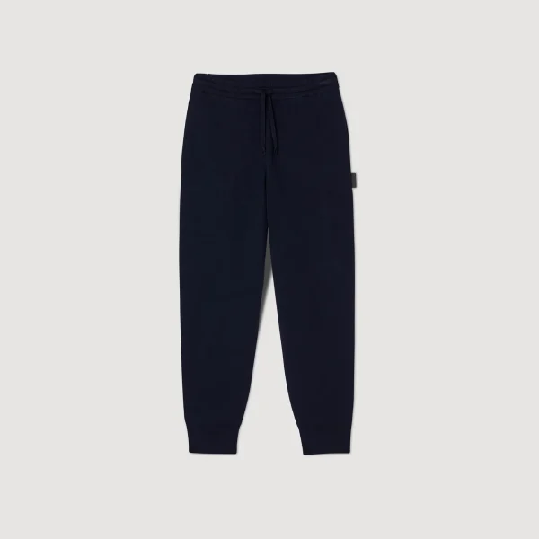 Sandro Paris Calça De Moletom De Malha-Homem Moletons E Jogging