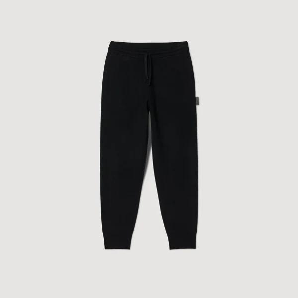Sandro Paris Calça De Moletom De Malha-Homem Moletons E Jogging