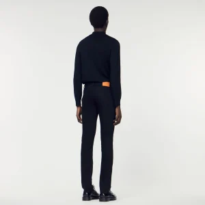 Sandro Paris Calça Jeans Justa-Homem Vaqueiros