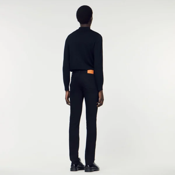 Sandro Paris Calça Jeans Justa-Homem Vaqueiros