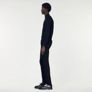 Sandro Paris Calça Jeans Justa-Homem Vaqueiros