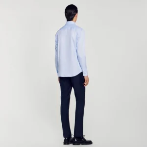 Sandro Paris Camisa Classica De Algodao-Homem Camisas