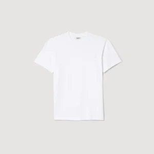 Sandro Paris Camisa De Algodao-Homem Camisetas E Pólos
