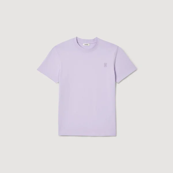 Sandro Paris Camisa De Algodao-Homem Camisetas E Pólos