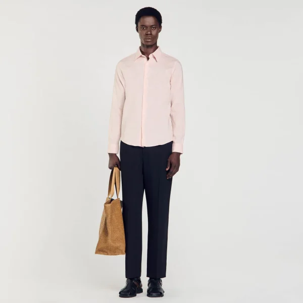 Sandro Paris Camisa De Corte Classico-Homem Camisas