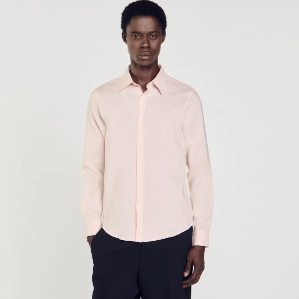 Sandro Paris Camisa De Corte Classico-Homem Camisas