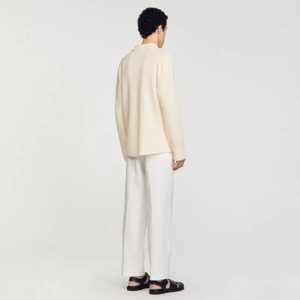 Sandro Paris Camisa De Malha Grande-Homem Camisas
