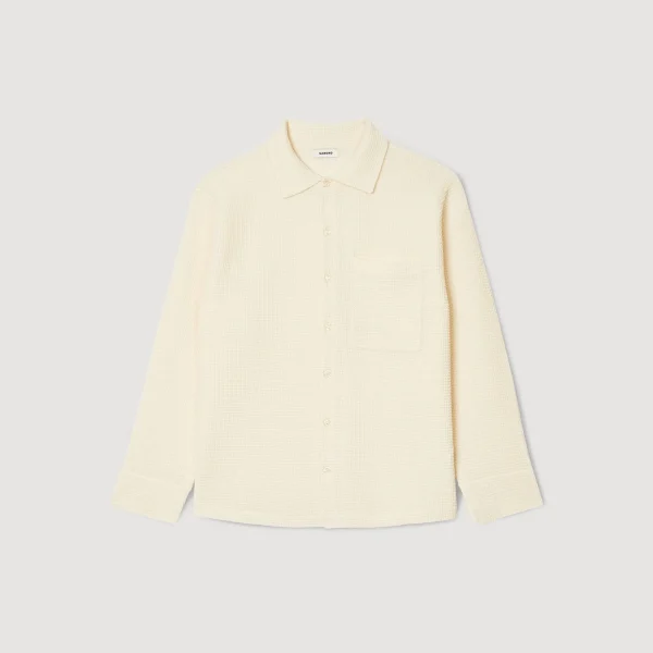 Sandro Paris Camisa De Malha Grande-Homem Camisas