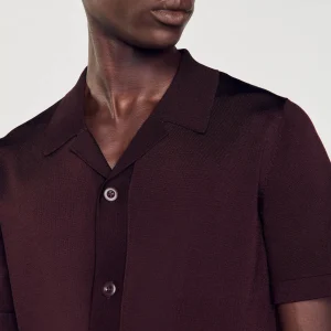 Sandro Paris Camisa De Manga Curta-Homem Camisas