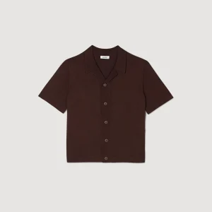 Sandro Paris Camisa De Manga Curta-Homem Camisas