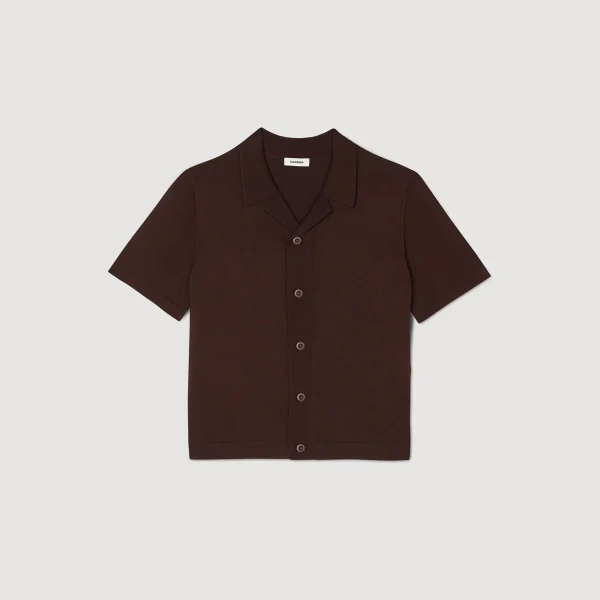 Sandro Paris Camisa De Manga Curta-Homem Camisas