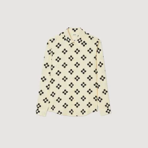 Sandro Paris Camisa Flor Cruzada-Homem Camisas