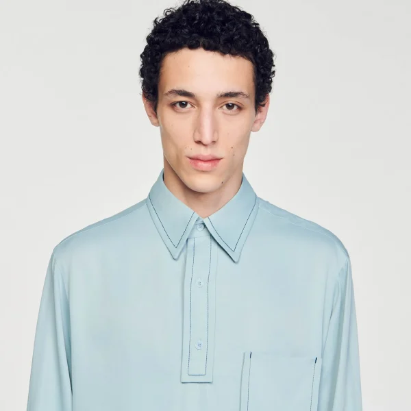 Sandro Paris Camisa Fluida-Homem Camisas