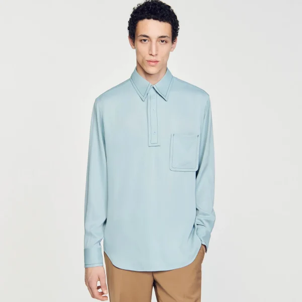 Sandro Paris Camisa Fluida-Homem Camisas