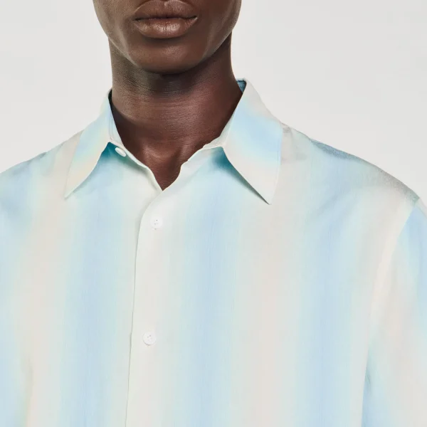 Sandro Paris Camisa Listrada-Homem Camisas