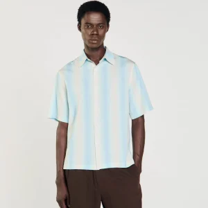 Sandro Paris Camisa Listrada-Homem Camisas