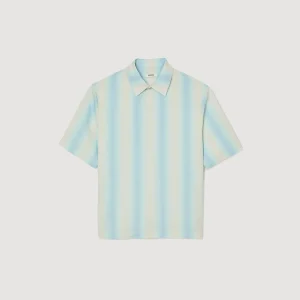 Sandro Paris Camisa Listrada-Homem Camisas