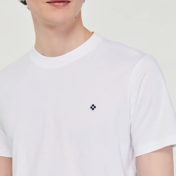 Sandro Paris Camiseta Com Patch Cruzado Quadrado-Homem Camisetas E Pólos