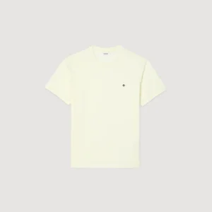 Sandro Paris Camiseta Com Patch Cruzado Quadrado-Homem Camisetas E Pólos
