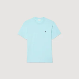 Sandro Paris Camiseta Com Patch Cruzado Quadrado-Homem Camisetas E Pólos