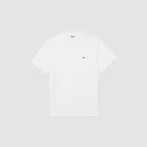 Sandro Paris Camiseta Com Patch Cruzado Quadrado-Homem Camisetas E Pólos