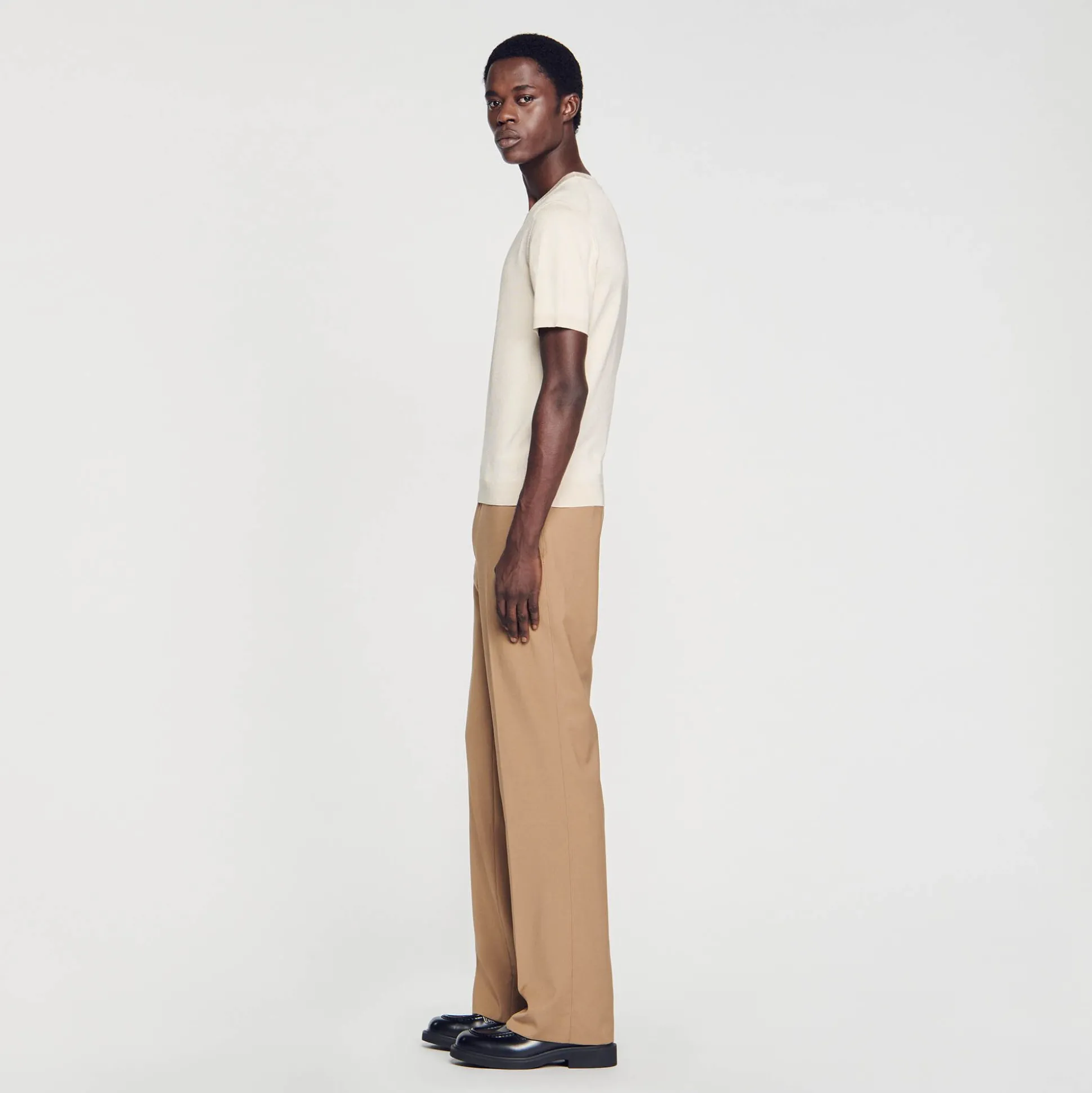 camiseta_de_malha_5-1.webp Sandro Paris Camiseta De Malha-Homem Camisetas E Pólos