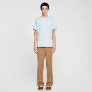 Sandro Paris Camiseta De Manga Curta-Homem Camisetas E Pólos