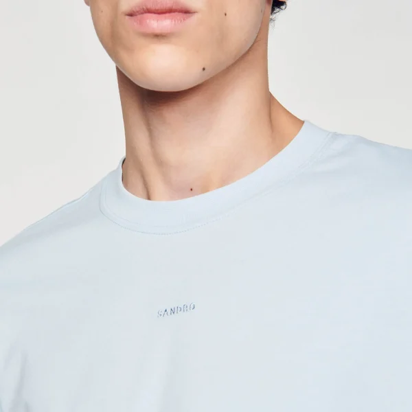 Sandro Paris Camiseta De Manga Curta-Homem Camisetas E Pólos