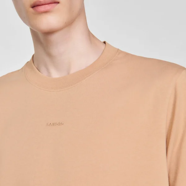 Sandro Paris Camiseta De Manga Curta-Homem Camisetas E Pólos