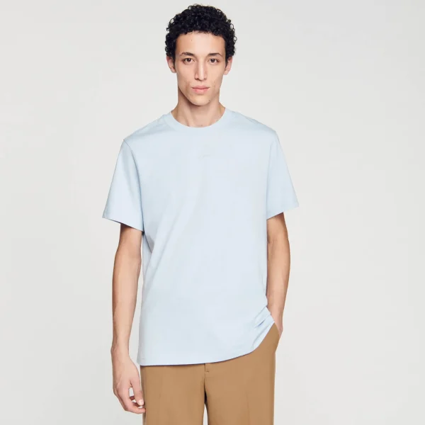 Sandro Paris Camiseta De Manga Curta-Homem Camisetas E Pólos