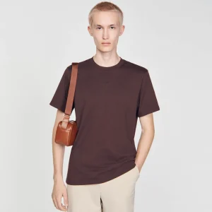 Sandro Paris Camiseta De Manga Curta-Homem Camisetas E Pólos