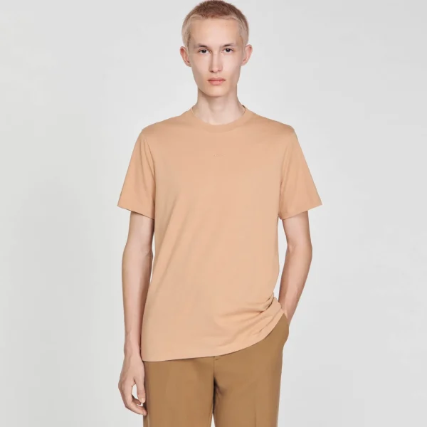 Sandro Paris Camiseta De Manga Curta-Homem Camisetas E Pólos