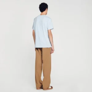 Sandro Paris Camiseta De Manga Curta-Homem Camisetas E Pólos