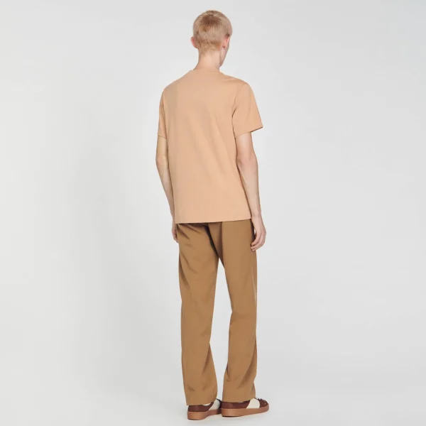 Sandro Paris Camiseta De Manga Curta-Homem Camisetas E Pólos