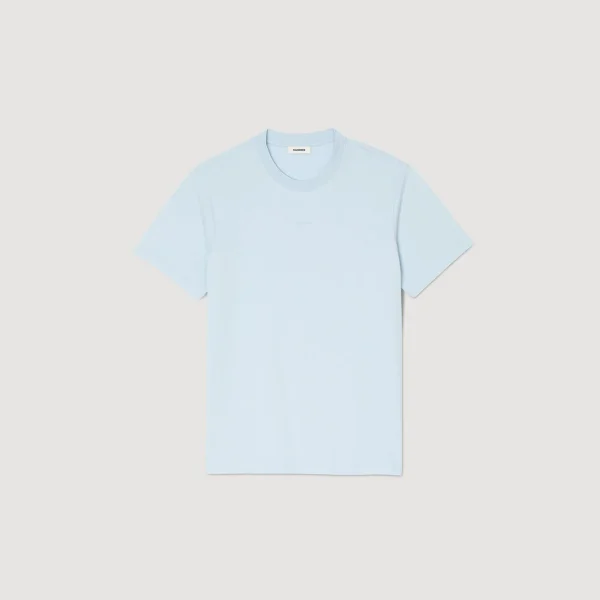 Sandro Paris Camiseta De Manga Curta-Homem Camisetas E Pólos