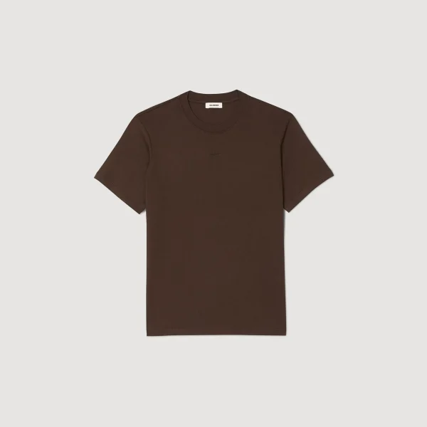 Sandro Paris Camiseta De Manga Curta-Homem Camisetas E Pólos