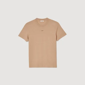 Sandro Paris Camiseta De Manga Curta-Homem Camisetas E Pólos