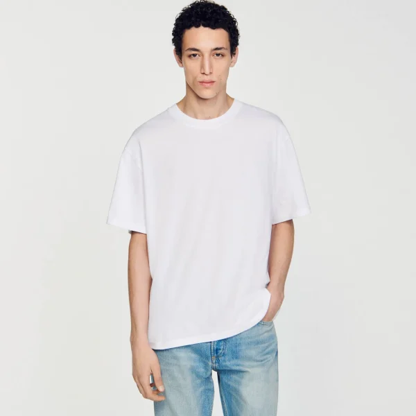 Sandro Paris Camiseta Grande-Homem Camisetas E Pólos
