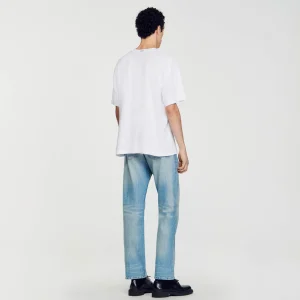 Sandro Paris Camiseta Grande-Homem Camisetas E Pólos