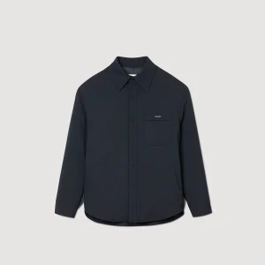 Sandro Paris Camiseta Oversized Acolchoada-Homem Camisas