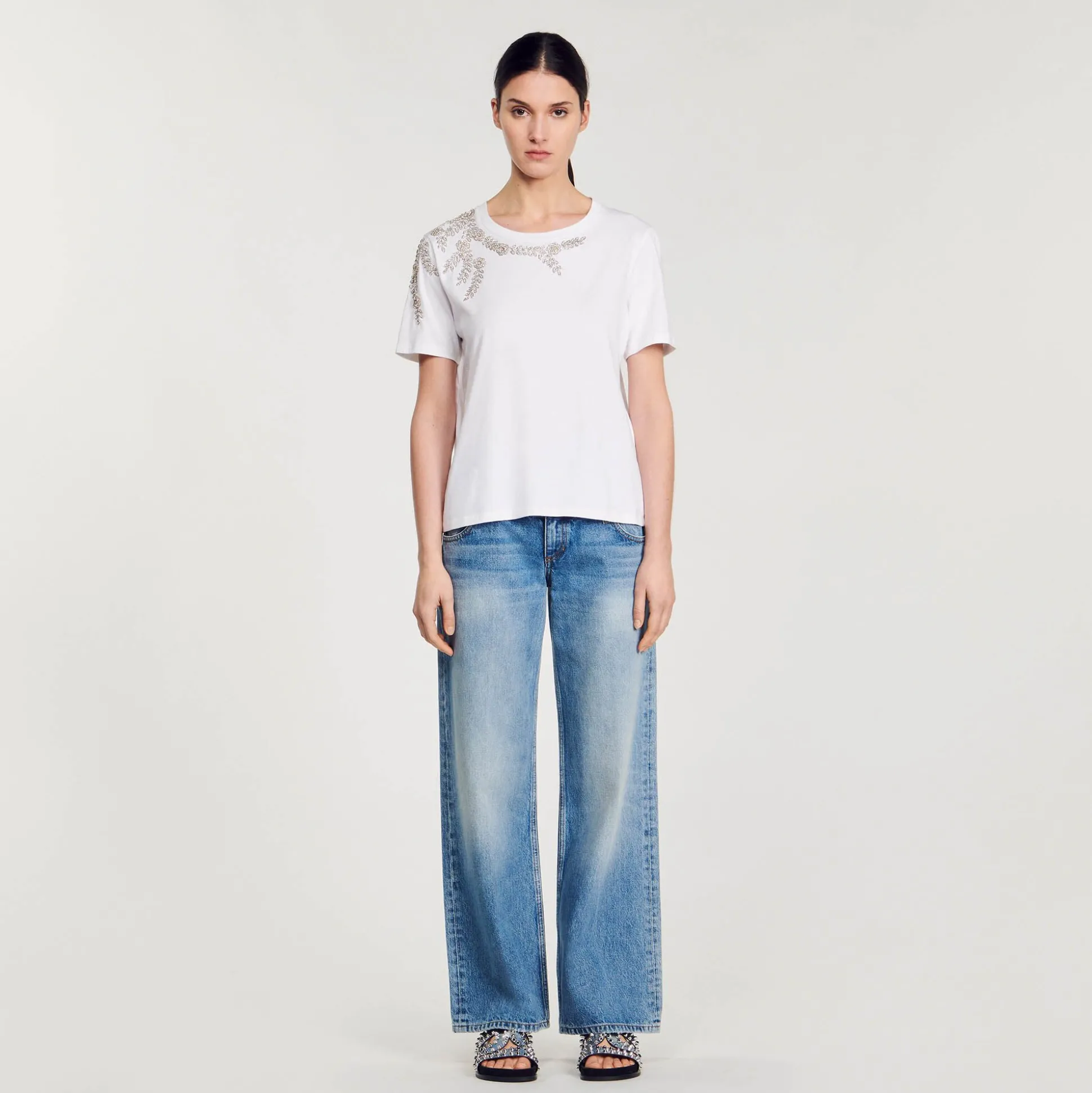 camiseta_sublimada_com_st_1.webp Sandro Paris Camiseta Sublimada Com Strass-Mulheres Camisetas