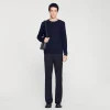 Sandro Paris Camisola De La-Homem Suéteres E Coletes