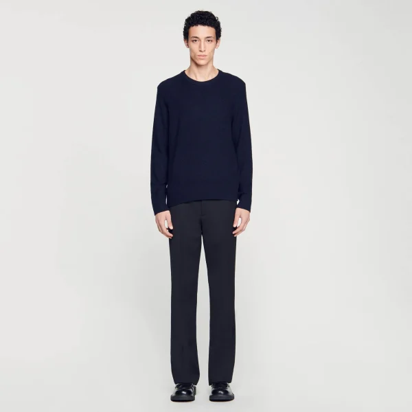 Sandro Paris Camisola De La-Homem Suéteres E Coletes