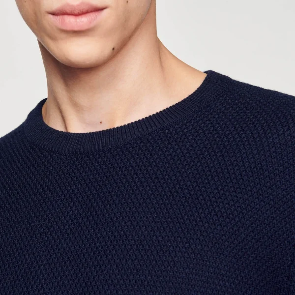 Sandro Paris Camisola De La-Homem Suéteres E Coletes