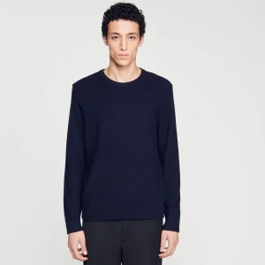 Sandro Paris Camisola De La-Homem Suéteres E Coletes