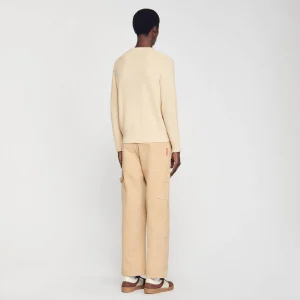 Sandro Paris Camisola De La-Homem Suéteres E Coletes