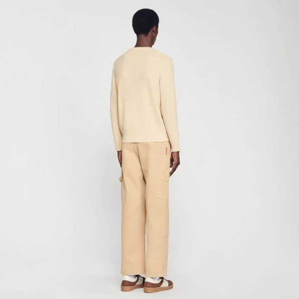 Sandro Paris Camisola De La-Homem Suéteres E Coletes